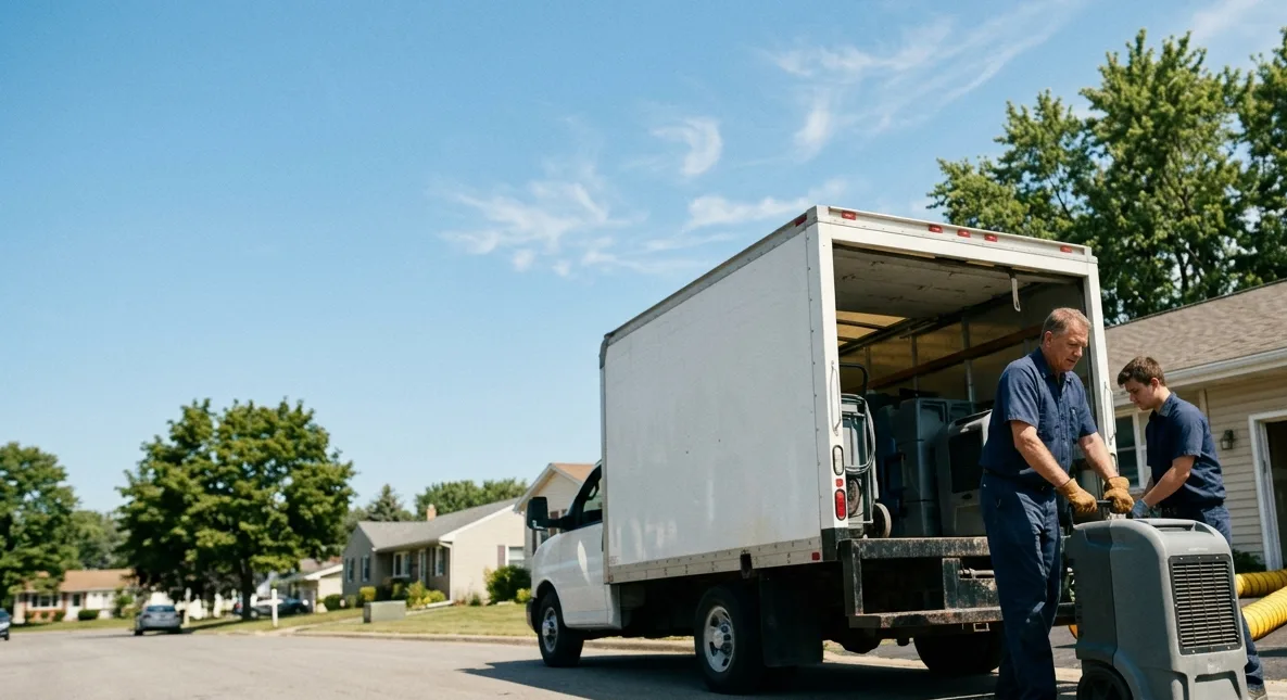 Water Damage Cleanup in Shorewood, IL near me